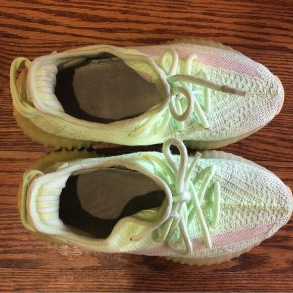 ADIDAS Yeezy Boost 350 V2 Glow Sneakers - Picture 5 of 10
